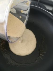 Banana Pikelet mixture