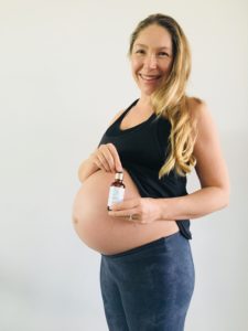 Pregnancy bump oil